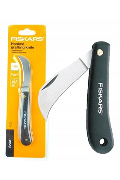 FiSKARS Cuțit de grădinărit din oțel carbon de înaltă calitate, de 7 cm