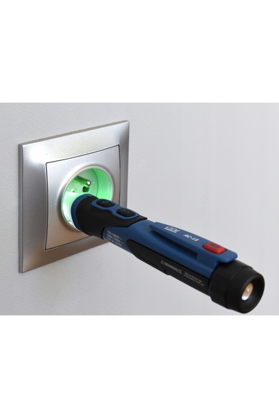 NO BRAND Tester fără contact, indicator, detector de tensiune și secvență de ...