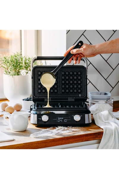 adler Aparat de făcut vafe DEEP XXL AD 3084 2400 W AD3084 PENTRU 2 VAFLĂR DEL...