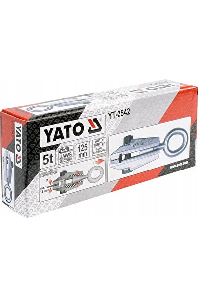 yato Placă de presare BLACHARSKA cu auto-strângere 5T, din oțel carbon C45, Y...