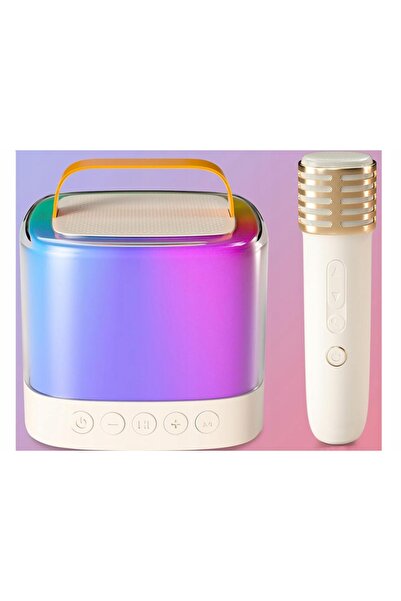 Jokomisiada Boxă Bluetooth + microfon wireless x2 SET KARAOKE IN0178
