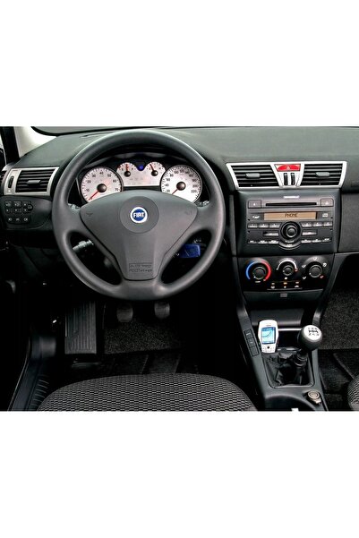 ACV Ramă radio pentru radio 2 DIN pentru FIAT STILO negru