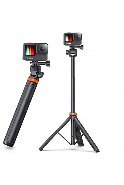 NO BRAND Selfie stick pentru telefon, trepied GOPRO, telecomandă Bluetooth