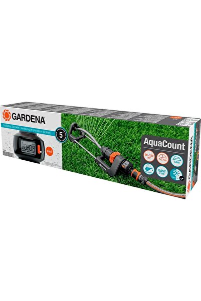 Gardena AquaCount Aspersor oscilant cu contor 18354-20