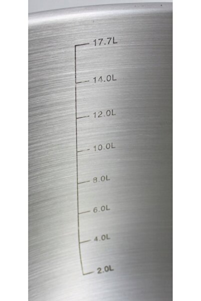 NO BRAND Oală din oțel de 26 cm, 8.2L, cu capac, pentru inducție și gaz