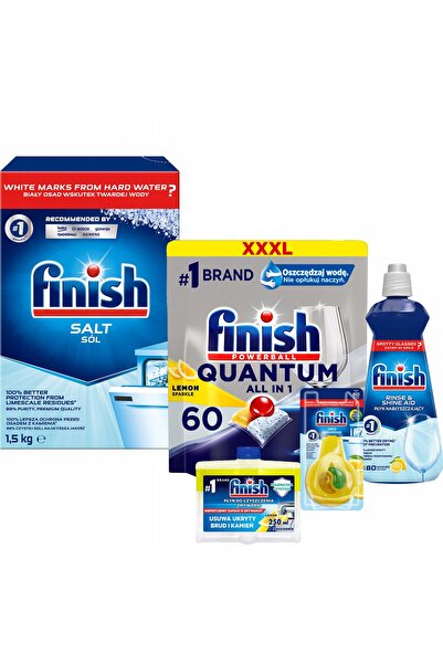 Finish Kit pentru detoxifiere Quantum Lemon Capsule 60 capsule + 4 produse