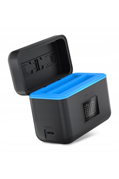 Newell CINSBBMA Încărcător de baterii USB cu două canale pentru Insta360 X4
