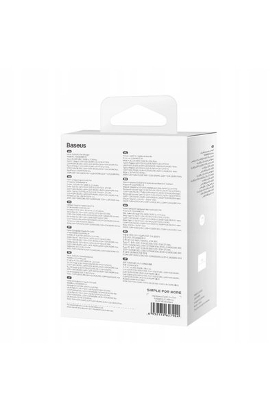 NO BRAND BASEUS ÎNCĂRCĂTOR DE REȚEA GAN5 PRO 40W 2XUSB-C PENTRU TELEFOANELE I...
