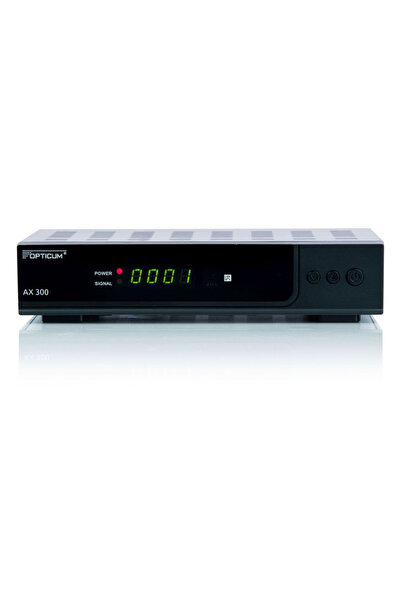 NO BRAND Tuner Decoder DVB-S2 Opticum AX300 12V Senzor IR Satelit Trwam Astra