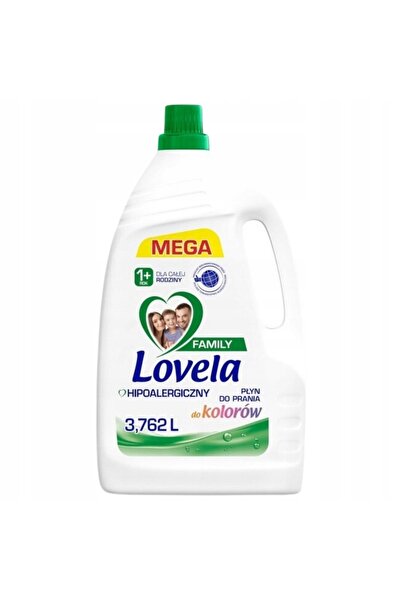 LOVELA Detergent de rufe Pachet Familie Culori Hipoalergenic 2x 3,762L