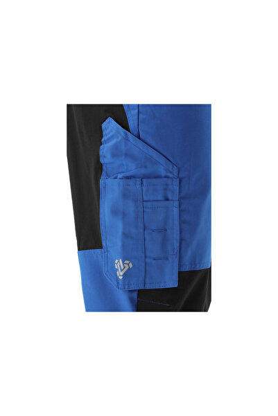 yato Pantaloni de lucru de protecție pentru lucrător, 4-way SERVALL, albaștri...