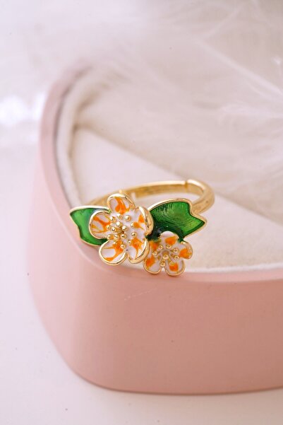 AŞIK ACCESSORIES Orange Blossom Ring