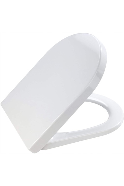 Wenko Scaun de toaletă DESKA DUROPLAST RIGID ALB CALITATE