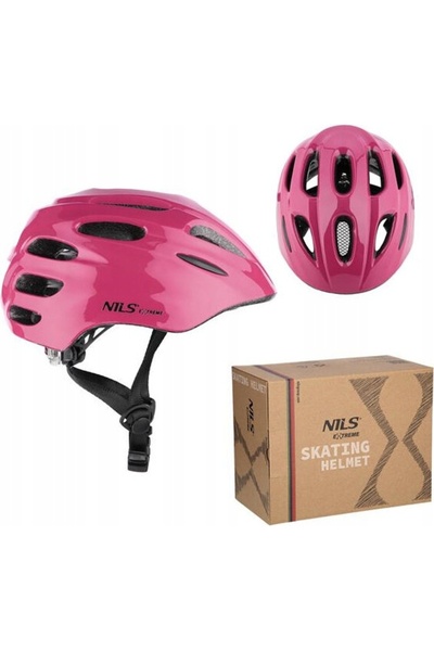 Nils Extreme Cască de bicicletă reglabilă, ventilată, de protecție, pentru fe...