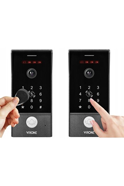 Virone Cameră Full HD cu panou extern și criptograf, pentru extinderea kit-ul...