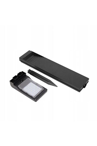 ecolight Stâlp de iluminat solar de grădină LED 58cm 4000K IP64 cu senzor de ...