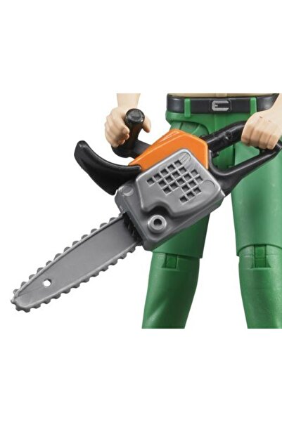 Bruder Figurină tăietor de lemne cu accesorii bWorld 60030