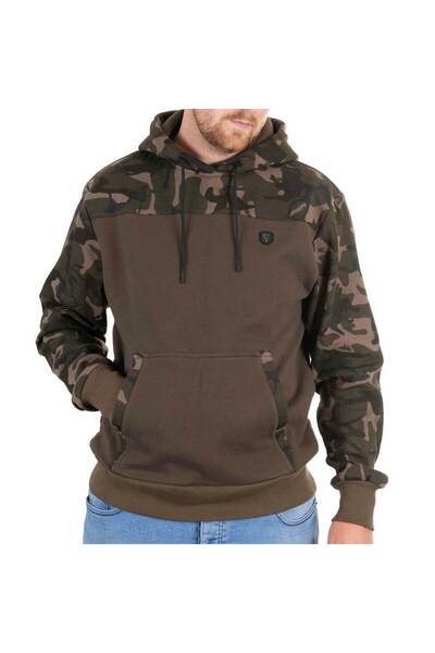 NO BRAND Hanorac Fox Chunk Camo verde kaki, mărimea 3XL