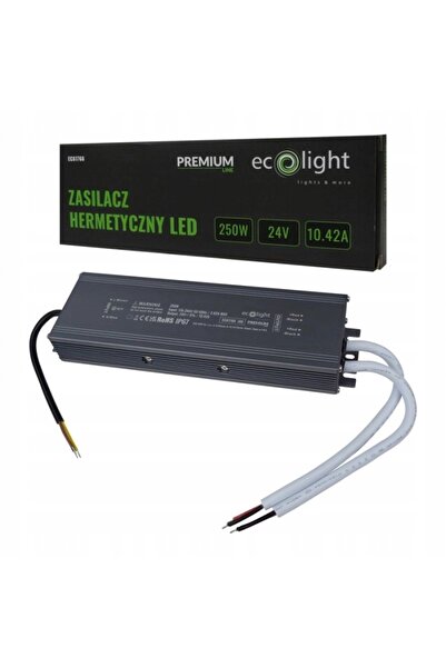 ecolight Sursă de alimentare pentru LED, ermetică, impermeabilă, 240W 24V 10,...