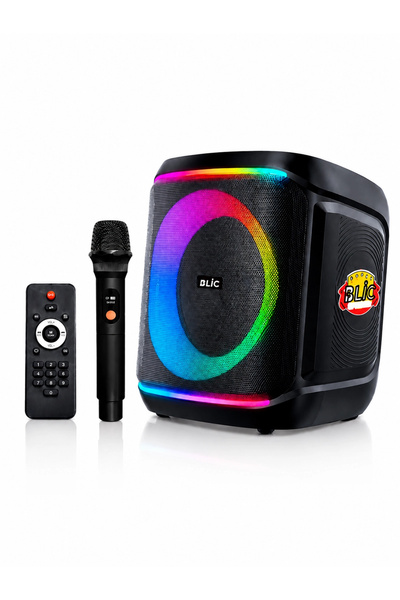 Blackbird Game Center Blic BLS-78 40W Taşınabilir Kablosuz Karaoke Hoparlör K...