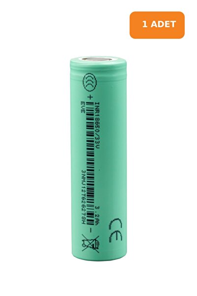 EVE 18650 33V 3.6V 3200mAh 3C Şarj Edilebilir Li-ion Pil
