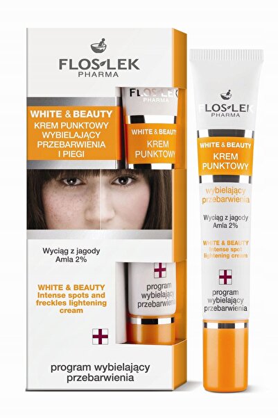 Floslek WHITE&BEAUTY Cremă pentru estomparea petelor și a pistruilor