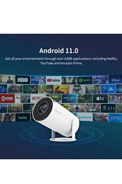 Generic HY300 Android 11 WIFI Smart Portable Projector