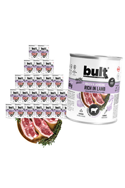 Bult Bogat în miel - hrană umedă pentru câini - 24x800g