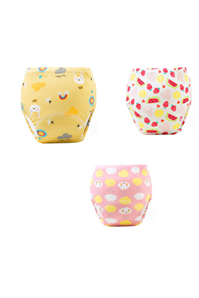 EHOME Baby Potty Training Pant Washable Reusable Soft Cotton Cloth Diaper for...