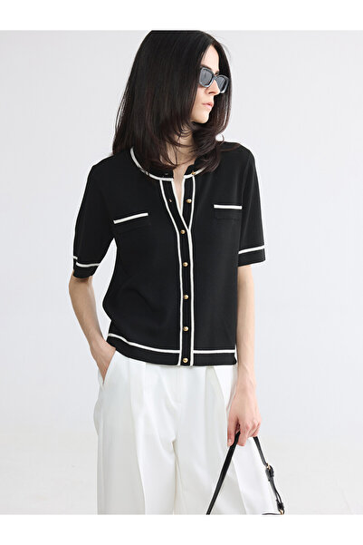 LC Waikiki Crew Neck Women's Knitwear Cardigan
