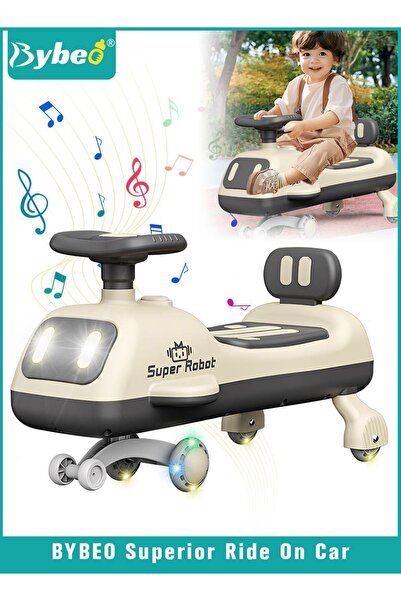BYBEO Ride on Car for Kids, Extended Baby Swing Car, Magic Baby Cars for 1-6 ...