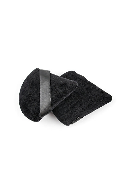 Choice1 FP-A9-2pcs-BK 1/2/3/6Pcs Triangle Velvet Powder Puff Face Cosmetic Ey...