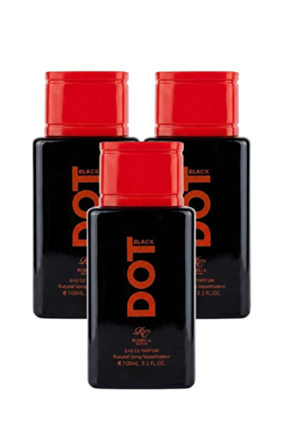 ROSELLA 3 قطع عطر دوت بلاك 100 مل