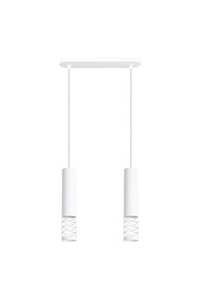 SOLLUX LAMI 2 lampă suspendată albă