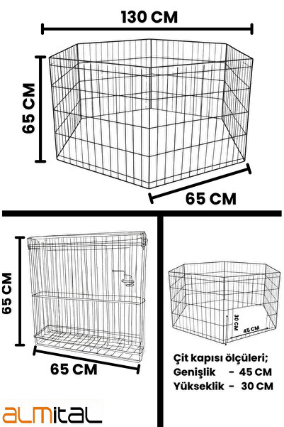 almital mobilya aksesuarları furniture accessories 6 Panel 65x65CM Katlanabil...