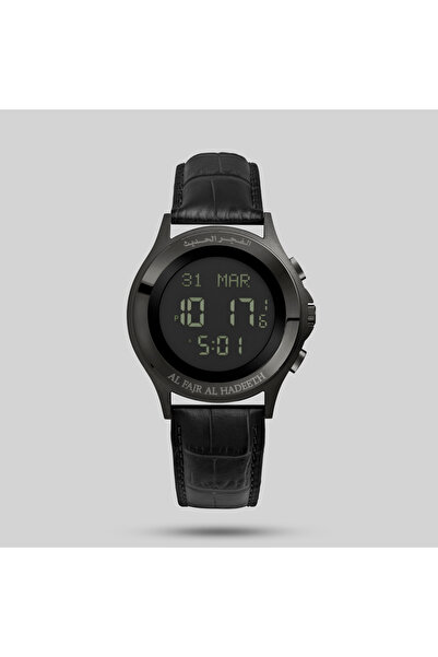 Generic Brand Al-Fajr Modern Watch Black Leather Medium Model Al272Blb