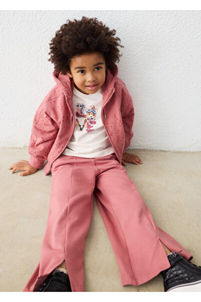MAYORAL Girls' Hooded Jacket Long Sleeve T-Shirt 3-Piece Tracksuit Set 4815