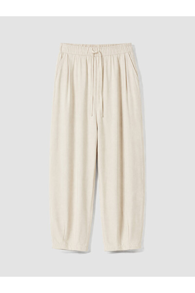 LC Waikiki Lcw Modest Elastic Waist Pleated Women's Trousers