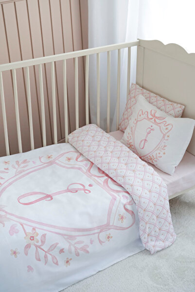 NOU Park Bedding Set (80X120) - Noble Series - Pink - Letter I