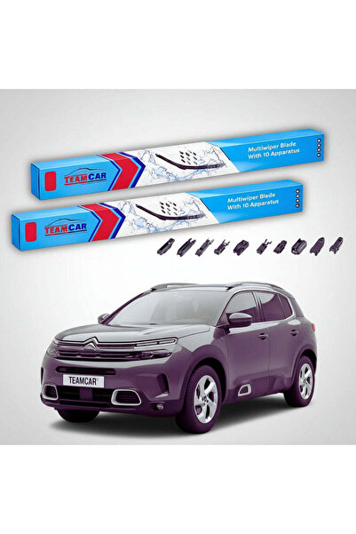 TEAMCAR Windshield wipers Citroën C5 Aircross SUV 2017-present | Front Set Fl...