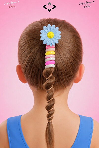 LİGROUND 1Pcs Girls' Macaron Hairpin Spiral Hair Clip with Figures Patterned ...