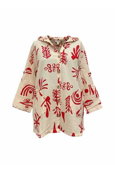 PHUTİ COLLECTION Cotton Tie-Dyed Shirt