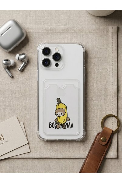 northcity n Iphone 14 pro max empty banana detail card slot transparent phone...