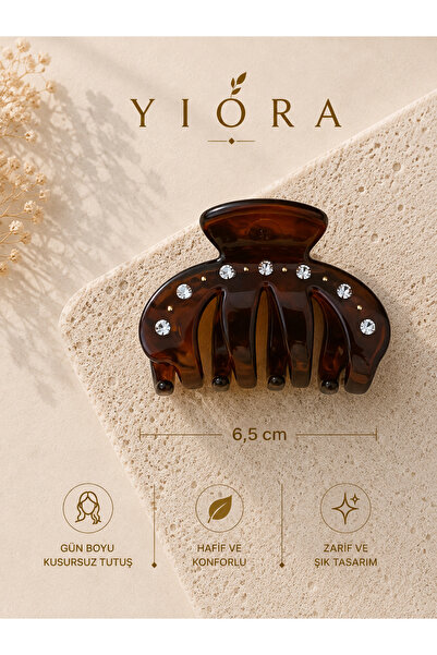 yiora Premium Series Imported Premium Quality Bone Stone Strong Grip Latch Bu...