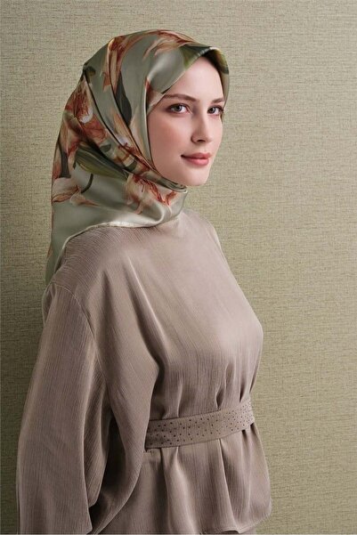 Armine Satin Silk Scarf 9620D-34