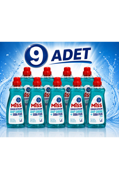 Miss Arap sabunlu ve soda etkili çamaşır deterjanı