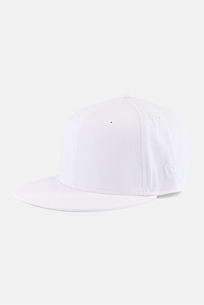 NEW ERA Men Embroidered Logo Snapback Cap, White