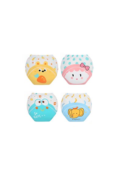 BYBEO 4 Piece Potty Training Underwear, 6 Layers Breathable Cotton Absorbent ...