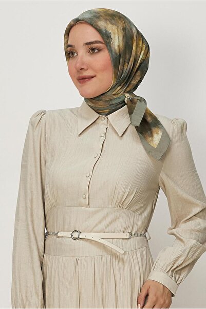Alvina Patterned Viscose Scarf 8640