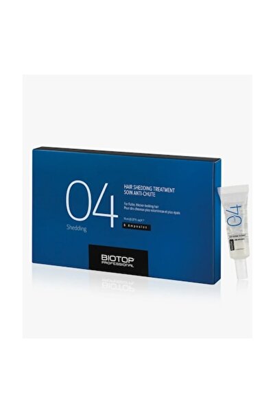 Biotop Tratament anti-căderea părului, 6 fiole x 11ml, unisex, pentru păr normal